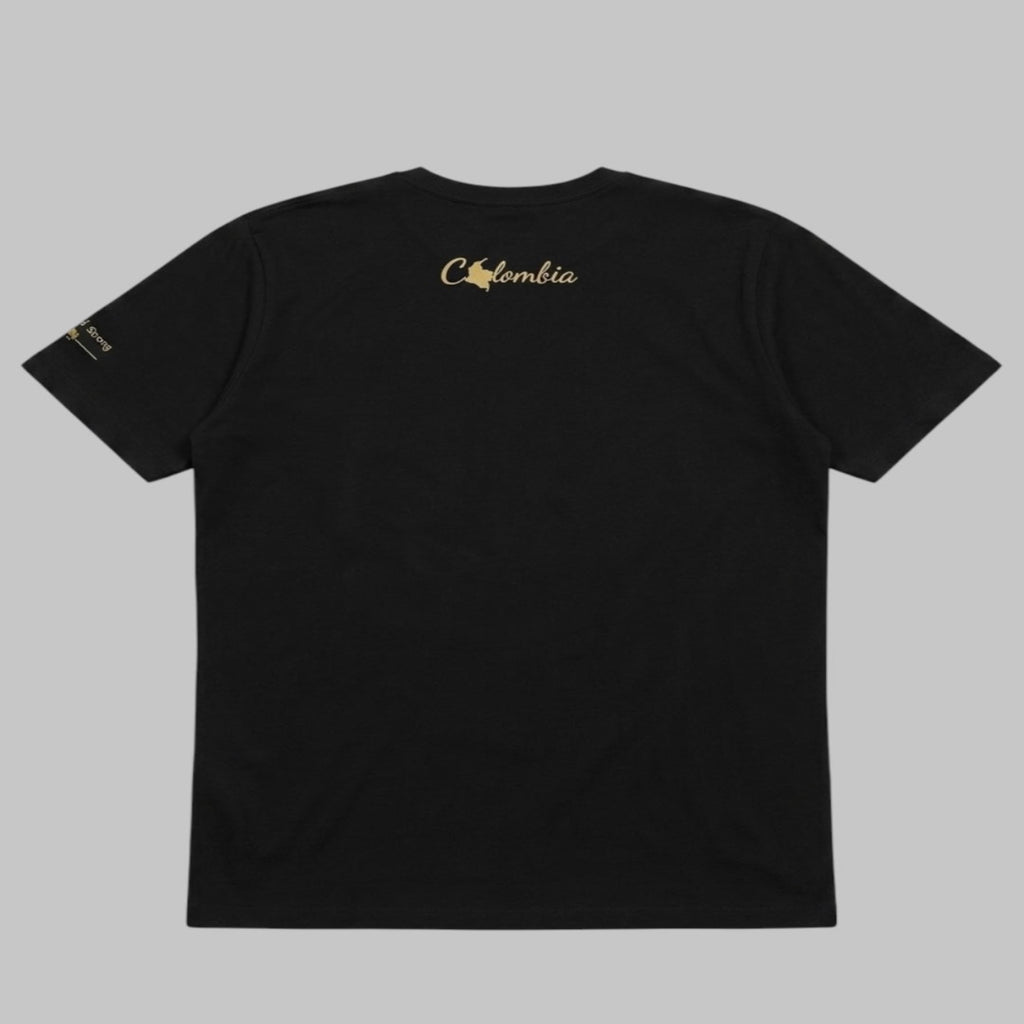 De Aquí Somos™ Camiseta Premium de Algodón Pima | Identidad Colombiana